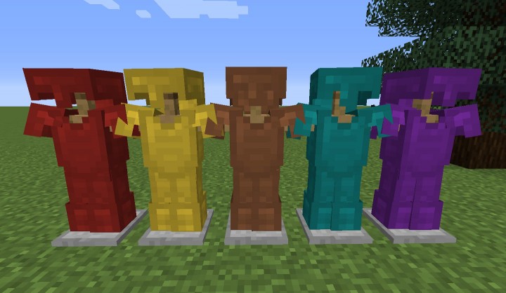 minecraft dyed armors