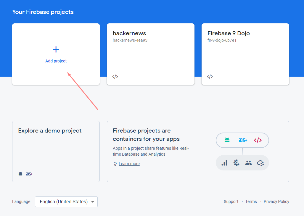 Folder structure for environments